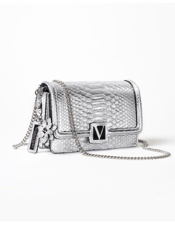 Сумка The Victoria Medium Shoulder Silver Bag