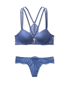 Комплект білизни Victoria's Secret Very Sexy Push-up Blue Lace Bra set