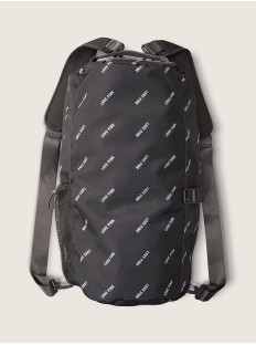 Спортивна сумка PINK The Duffle Sportbag logo Grey