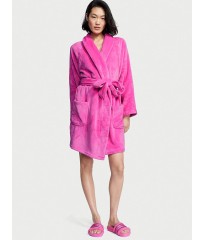 Плюшевый Халат Short Cozy Robe Summer Pink