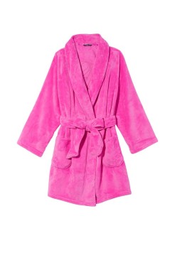 Плюшевий Халат Short Cozy Robe Summer Pink