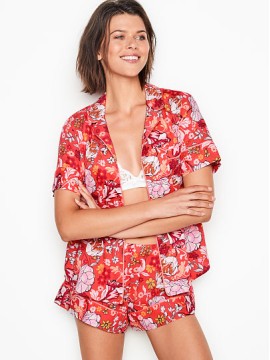 Піжама Victoria's Secret принт квіти