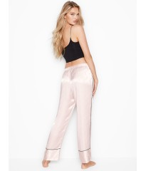 Сатиновые пижама Victoria’s Secret Satin PJ SET MAUVE CHALK