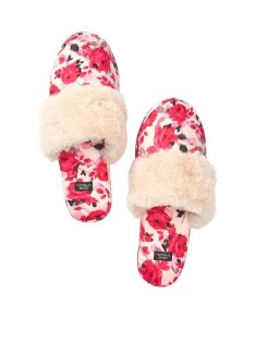 Домашні капці Victoria's Secret Slippers Print Red Roses