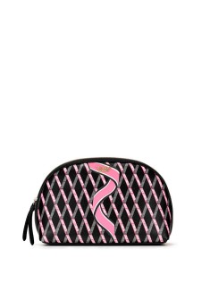 СЕРЕДНЯ КОСМЕТИЧКА DIAMOND LOGO GLAM BAG Вікторія Сікрет