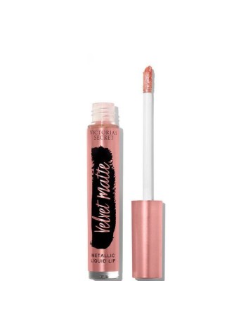 БЛИСК ДЛЯ ГУБ - Кремова помада - Velvet Matte Metallic liquid lip ADORED