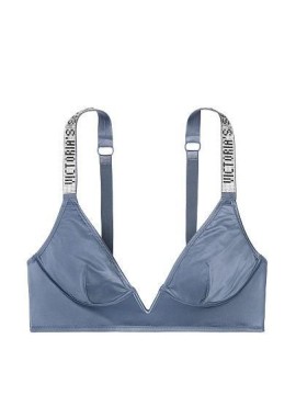 БЮСТГАЛЬТЕР VICTORIA'S SECRET LUX BRA - EMBELLISHED V-WIRE LONG LINE CONCORD