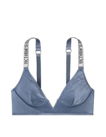 БЮСТГАЛЬТЕР VICTORIA'S SECRET LUX BRA - EMBELLISHED V-WIRE LONG LINE CONCORD