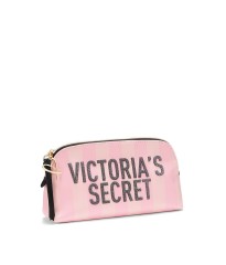 СРЕДНЯЯ КОСМЕТИЧКА SIGNATURE STRIPE BEAUTY BAG - ВИКТОРИЯ СИКРЕТ