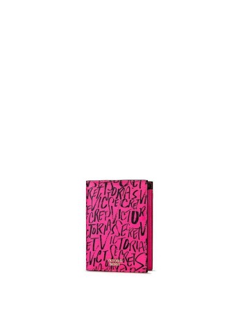 ОБЛОЖКА ДЛЯ ПАСПОРТА LOGO SCRIPT  VICTORIAS SECRET