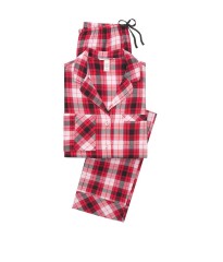 Фланелева піжама Victoria's Secret Red Checked Plaid The Flannel PJ