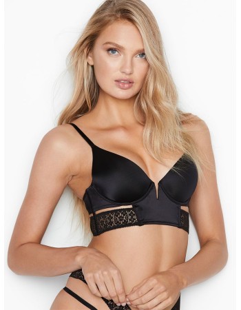 Бандо Victoria’s Secret Very Sexy Bra Lightly Lined Plunge black