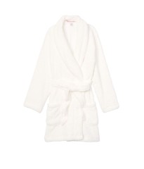 Халат PINK COZY PLUSH ROBE IVORY