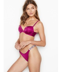 Трусики Victoria’s Secret Very Sexy Crystal Logo Shine Strap Brazilian Panty BERRY DIVA