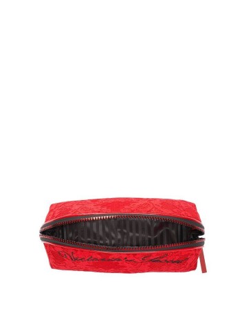 СЕРЕДНЯ КОСМЕТИЧКА ЗМЕРЕЖИВОМ З ЛОГО VICTORIA'S SECRET