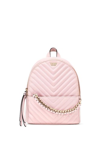 РЮКЗАК Вікторія Сікрет - Pebbled V-Quilt Small City Backpack