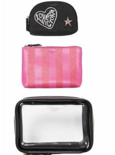 3 в 1 косметичка Victoria's Secret VS Patch Backstage Nested Trio