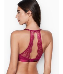 Бюстгальтер Victoria’s Secret Logo Bra Lightly Lined Wireless Razzleberry