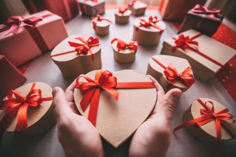 Подарки на день Святого Валентина 14 февраля