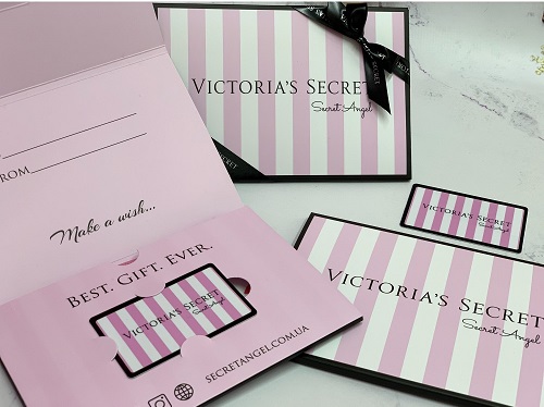 Подарочные сертификаты Victoria's Secret